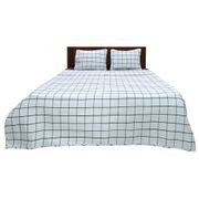 Coverlet Set - Twin, Gray