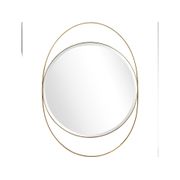 Sonya Casual Oval Framed Floating Accent Mirror