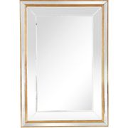 Finley Casual Rectangle Framed Classic Accent Mirror