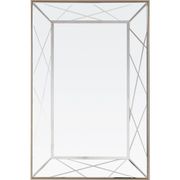 Insley Casual Rectangle Framed Classic Accent Mirror