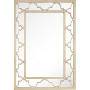 Arielle Casual Rectangle Framed Classic Accent Mirror