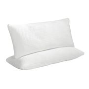 Comfey Breathable Shredded Memory Foam Pillow - Set of 2, King