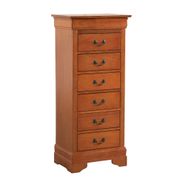 Louis Phillipe 7-Drawer Chest of Drawers - Oak