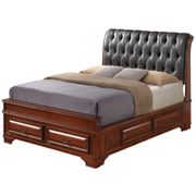 LaVita Panel Bed - Full, Oak