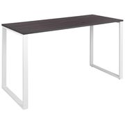 Commercial Grade Industrial Style Office Desk - 55" Length (Rustic Gray)