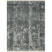Dazzle Hand-Knotted Area Rug - 8' x 10', Slate
