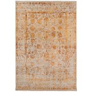 Pearl Hand-Knotted Area Rug - 10' x 14', Orange