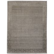 Pearl Hand-Knotted Area Rug - 6' x 9', Light Gray
