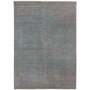 Pearl Hand-Knotted Area Rug - 6' x 9', Silver Sand