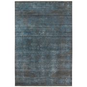 Pearl Hand-Knotted Area Rug - 6' x 9', Slate
