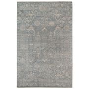 Sapphire Hand-Knotted Area Rug - 8' x 10', Forest Gray
