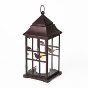 Birdhouse LED Lantern