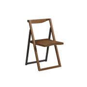 Sydney Folding Chair - Set of 2, Chestnut