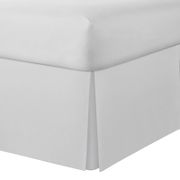 Space Saver Tailored Underbed Storage Bedskirt 21" Bed Skirt - Twin