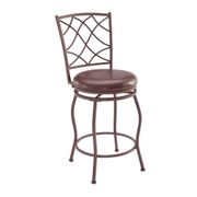 Casey Faux Leather Adjustable Bar Stool - Set of 3