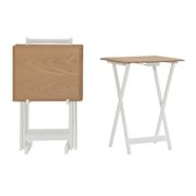 Marlowe 5-Piece Tray Table Set - Natural