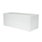 Belmont Rectangle Planter Box - 16" x 36", White
