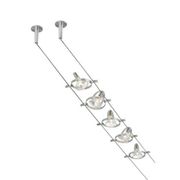 Tech Lighting 5-Light Cable Kit - Matte Nickel