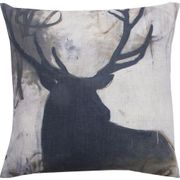 Percy Square Pillow - 20", Black