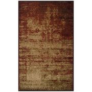 Wyona Abstract Area Rug - 5' x 8', Red