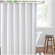Elzada Single Shower Curtain - 72" x 70", White