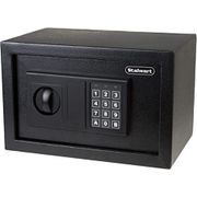Electronic Digital Steel Safe Box with LED Keypad - Black