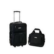 2-Piece Luggage Set - Black