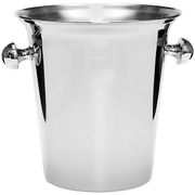 Holloware Wine Bucket with Knob - 9", Stainless Steel