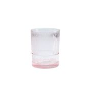 Noho Iced Beverage Glasses - 12.85oz, Set of 4, Pink