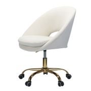 Savas Office Chair - Ivory