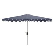Elegant Valance 10' Rectangle Umbrella - Navy