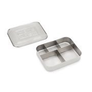 5 Section Stainless Steel Snack Container