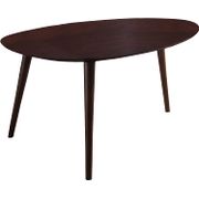 Elam Wood Coffee Table - Walnut