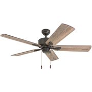 52" Chapple 5-Blade Standard Ceiling Fan with 3 Speed Remote