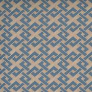 Mid Century 27' L x 27" W Wallpaper Roll - 60.8' Sq Ft, Blue/Gold