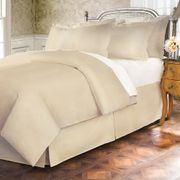 Hotel 18" Tailored 400 Thread Count Bed Skirt - Twin, Ivory