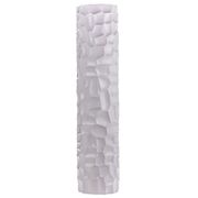 52" Textured Honeycomb Vase - White