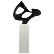Abstract Mask Sculpture - Black/White