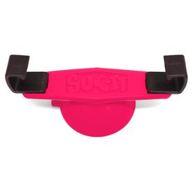 Thermal Silicone Suction Cup Phone Holder Stand - Pink/Black