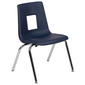 Advantage Student Stackable School Chair - Navy