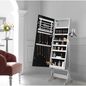 Jewelry Armoire with Marquee Lights - Gray